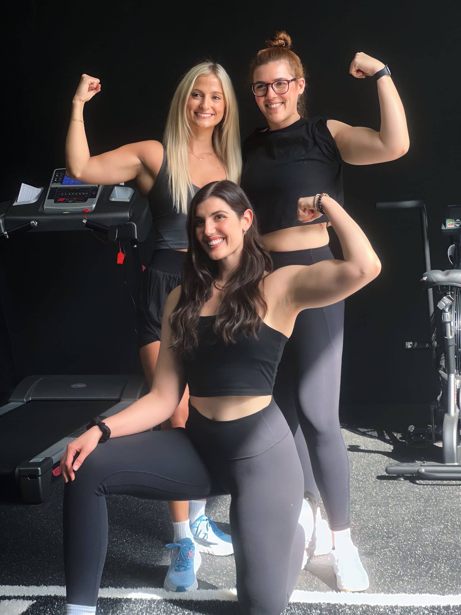 Coached small group strength training session at RockeyFit in Hamburg, NY